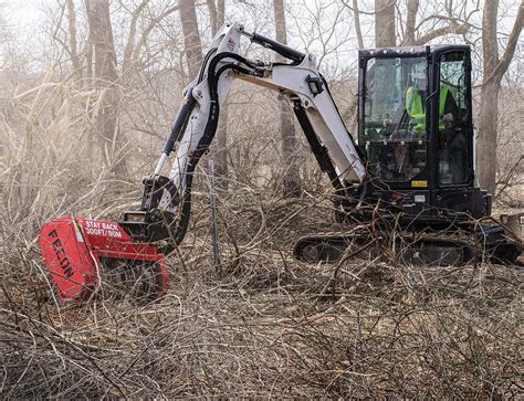 forestry mulching head for mini excavators|mulching attachment for mini excavator.